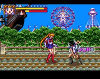 une photo d'Ã©cran de Sailor Moon sur Nintendo Super Nes